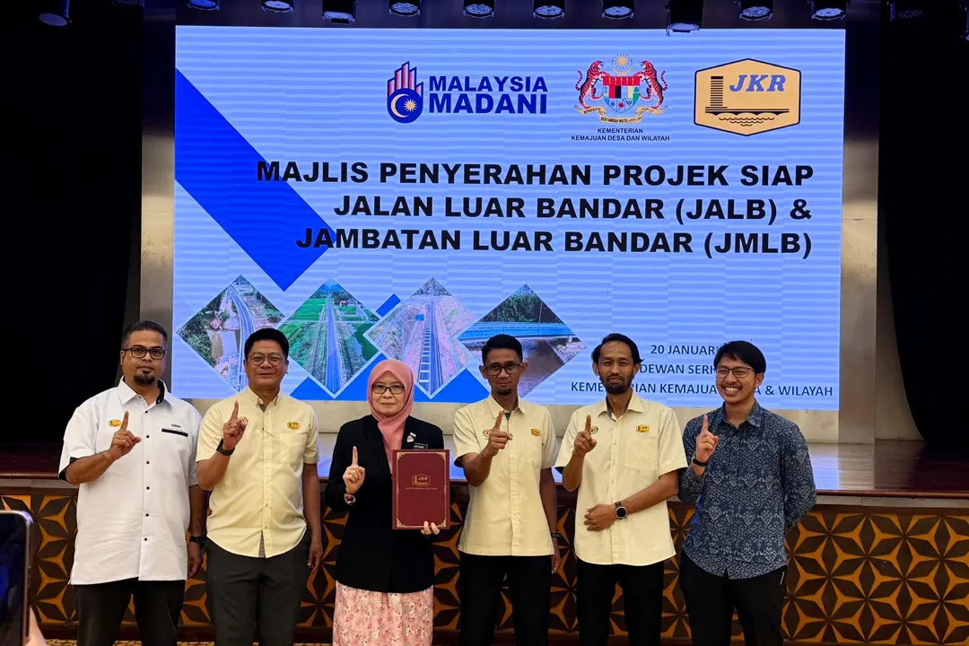 20012026 - JKR Maran Serah Projek Menaiktaraf Jalan Luar Bandar 002