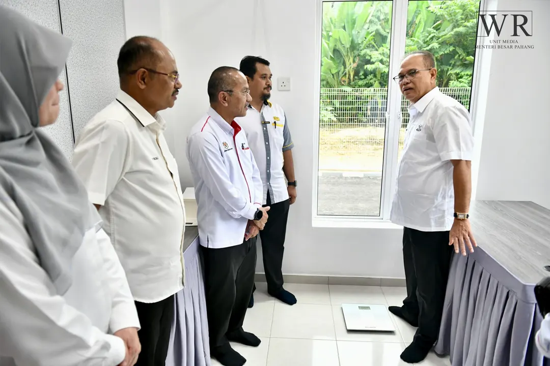 26122026 YB menteri Besar Pahang Rasmi Fasiliti Klinik Desa Gahai 003